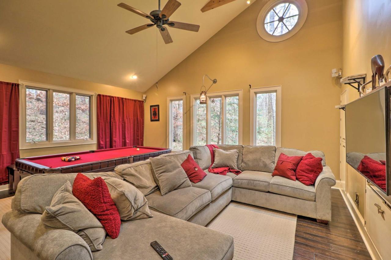 Cozy Conyers Cabin With Fireplace And Pool Table! Dış mekan fotoğraf